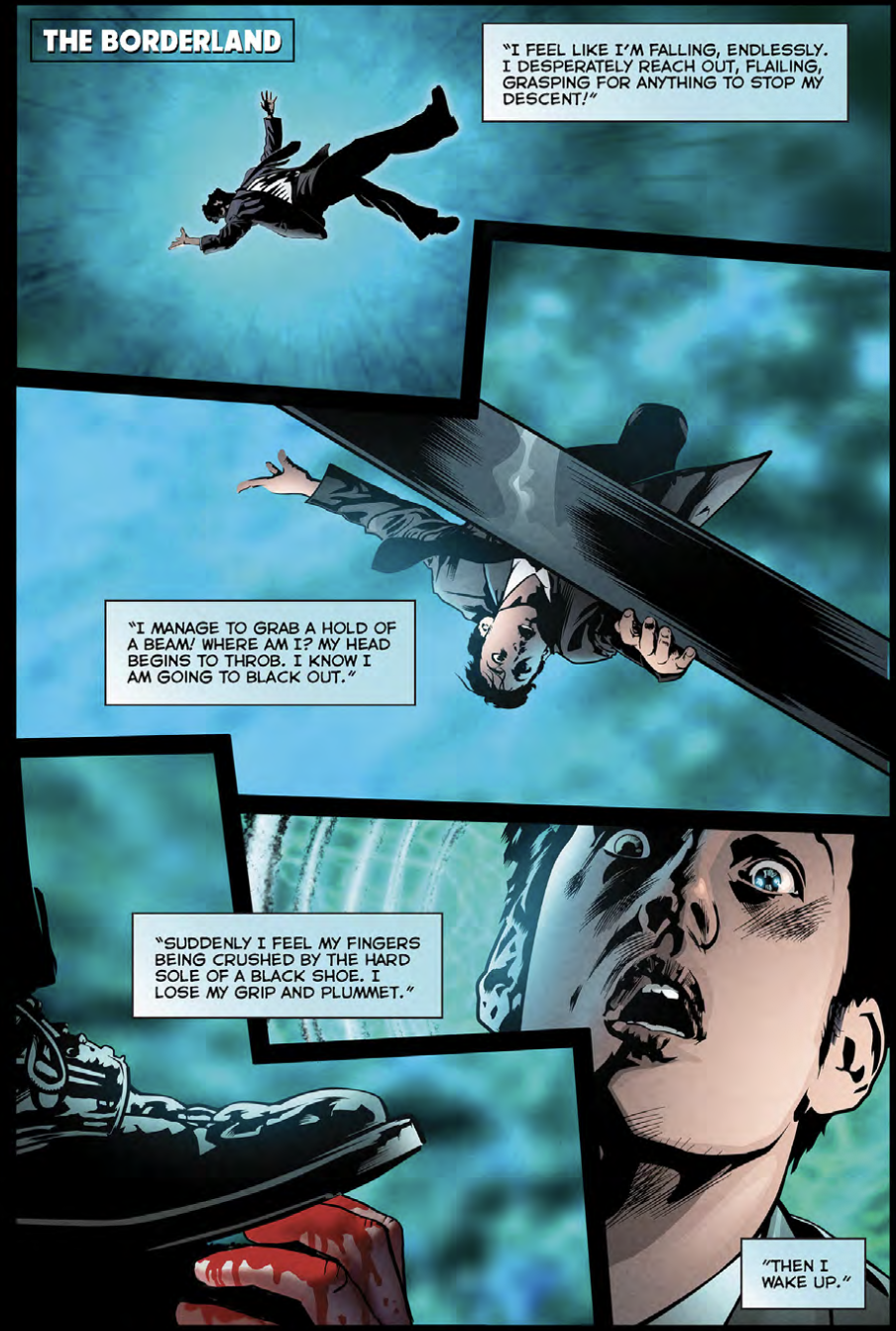 Original comic page — Interdimensional